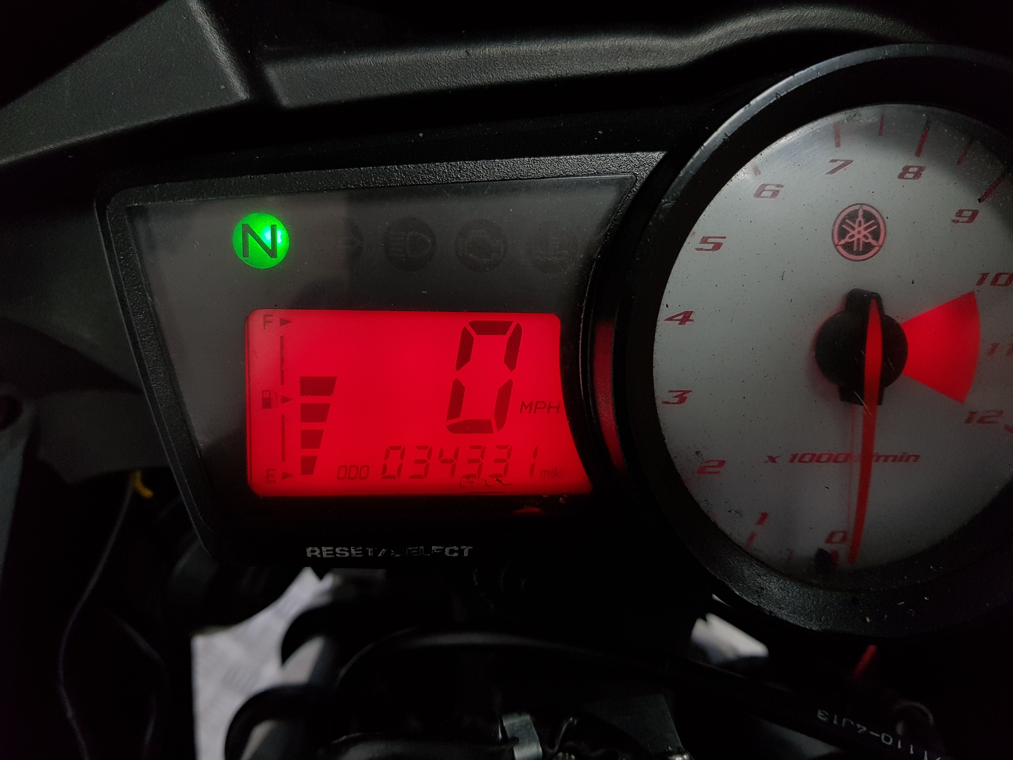 2009 Yamaha YZF-R125