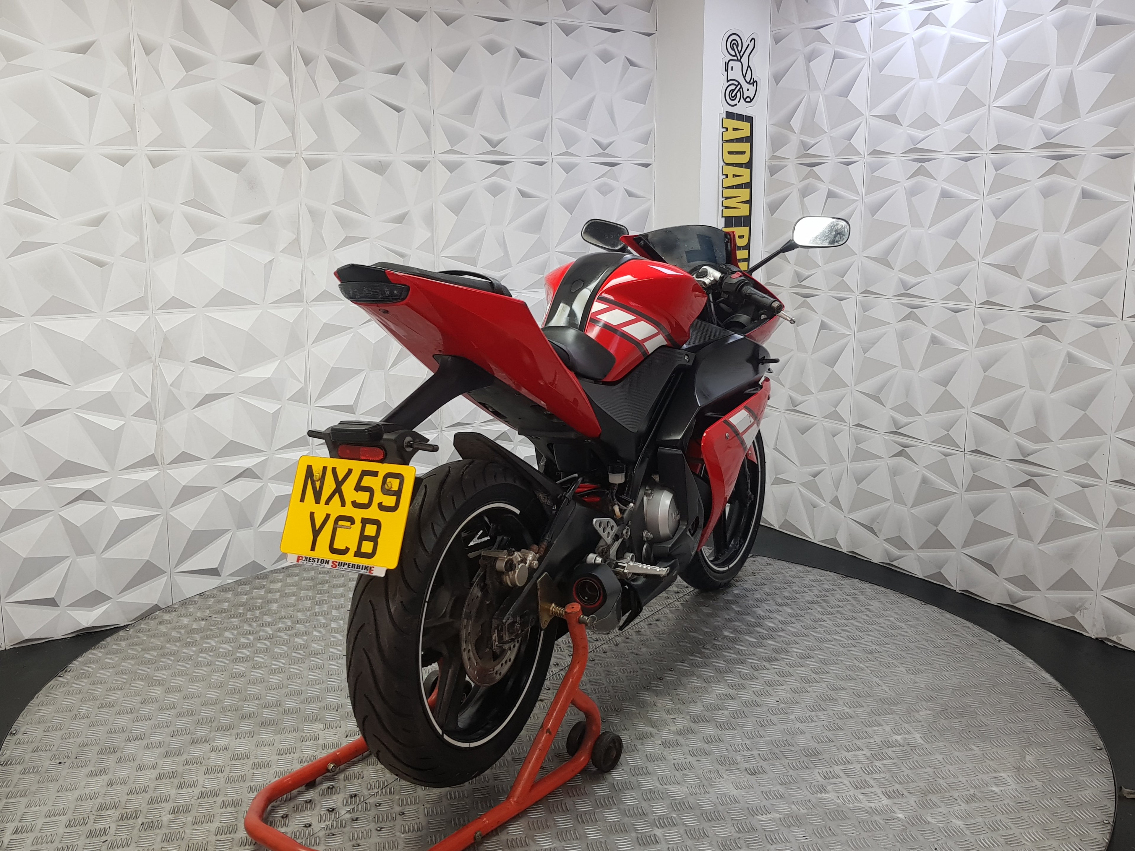 2009 YAMAHA YZF R 125
