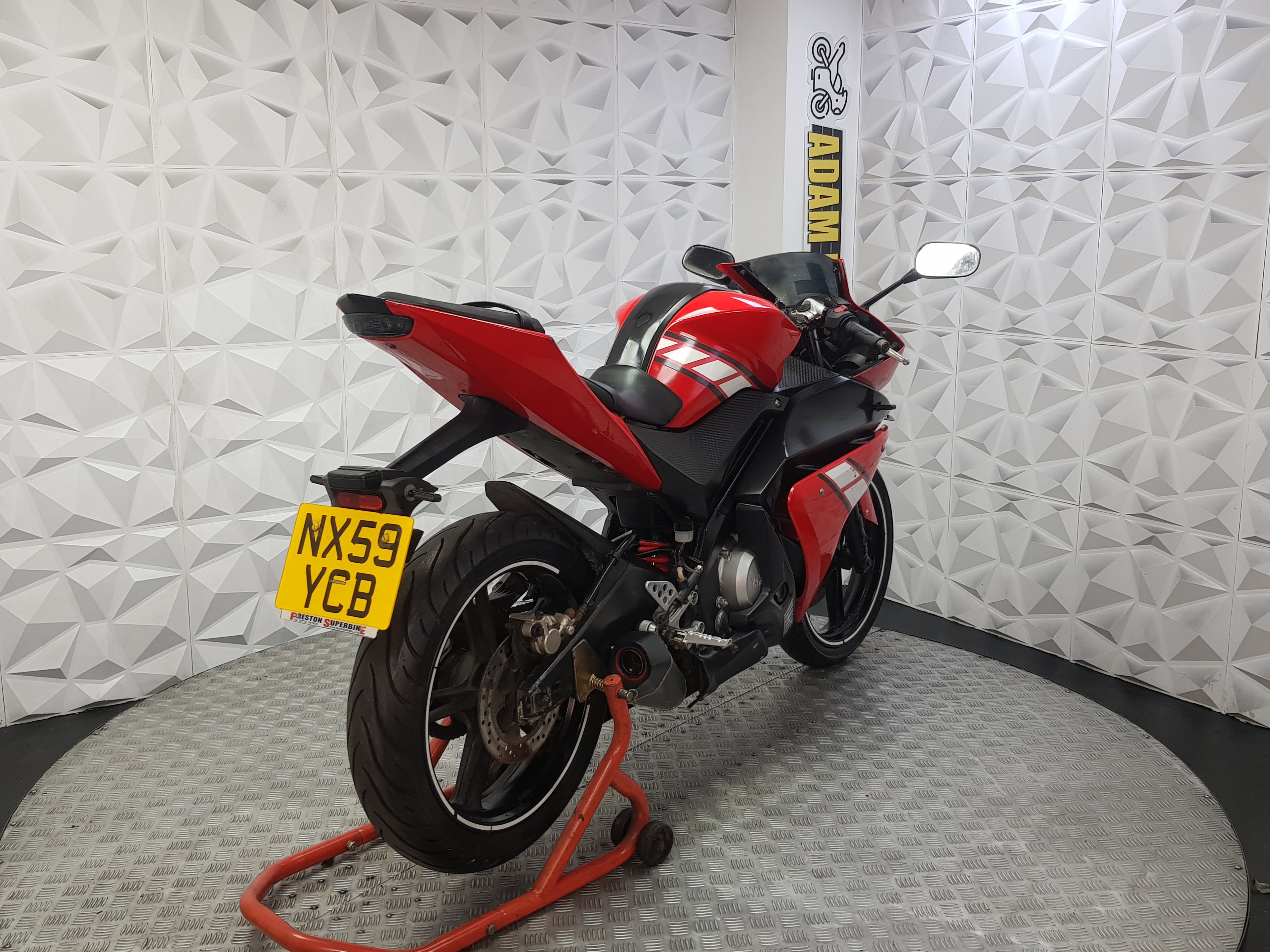 2009 YAMAHA YZF R 125