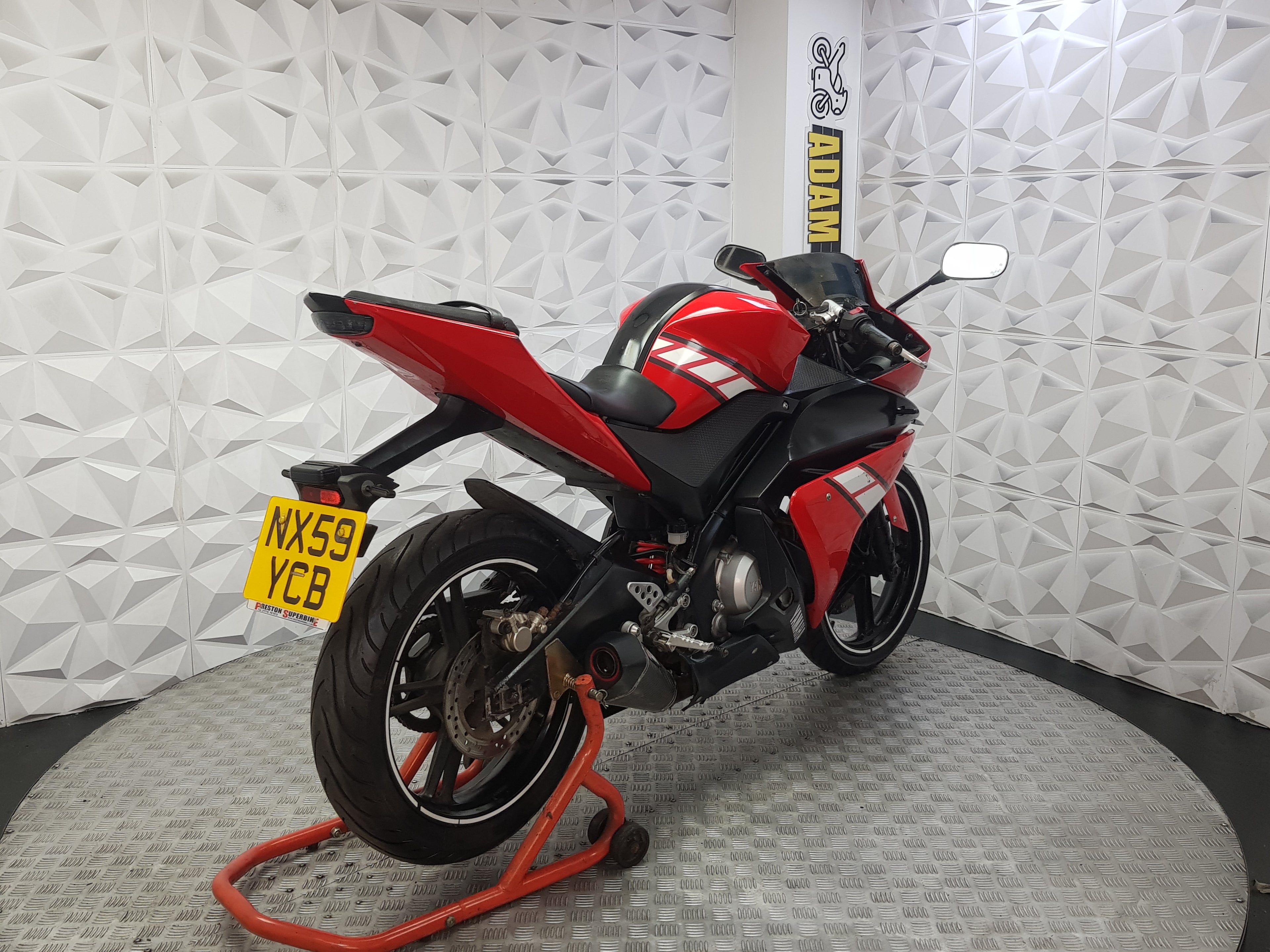 2009 YAMAHA YZF R 125
