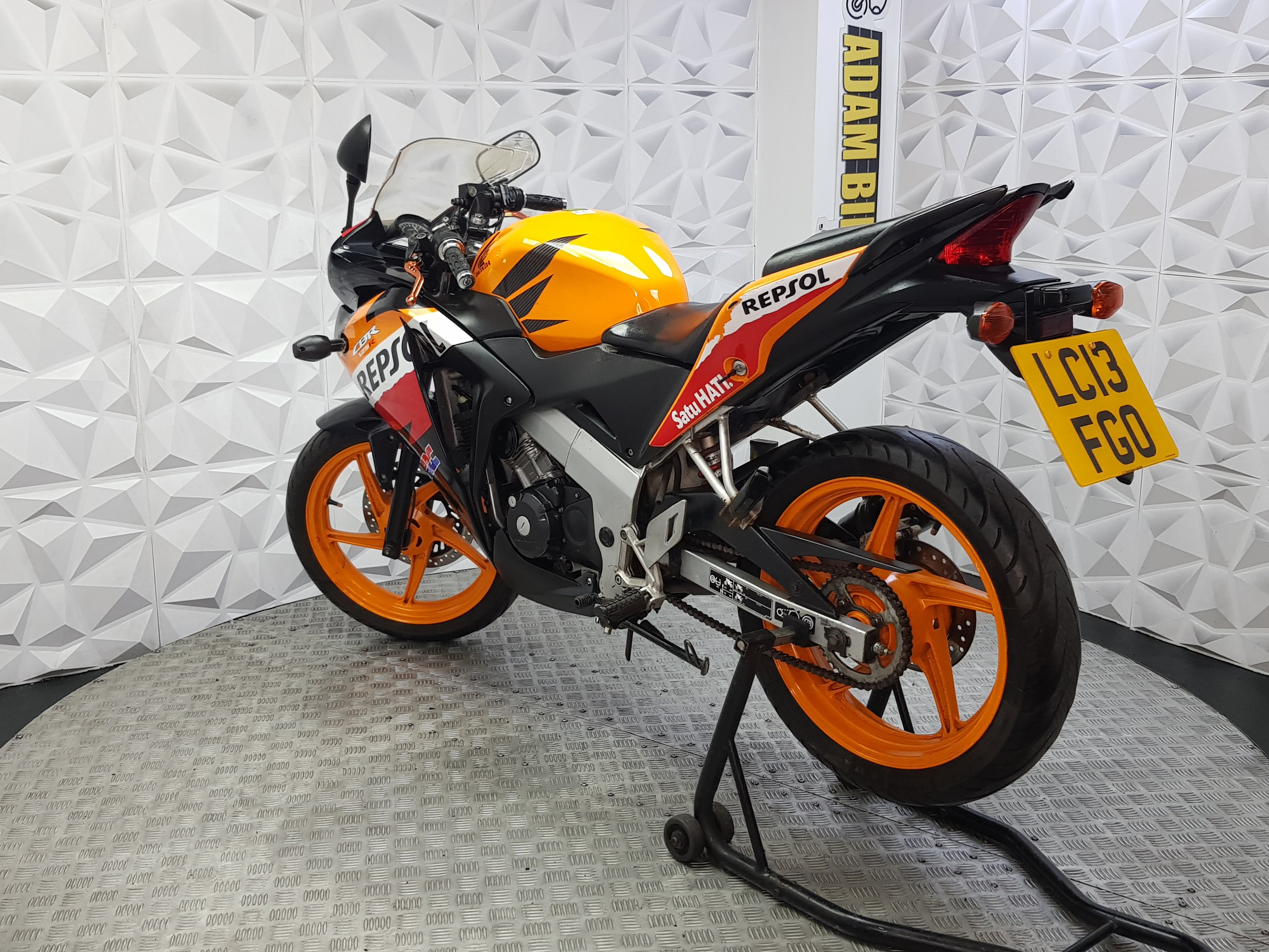 2013 HONDA CBR 125 R