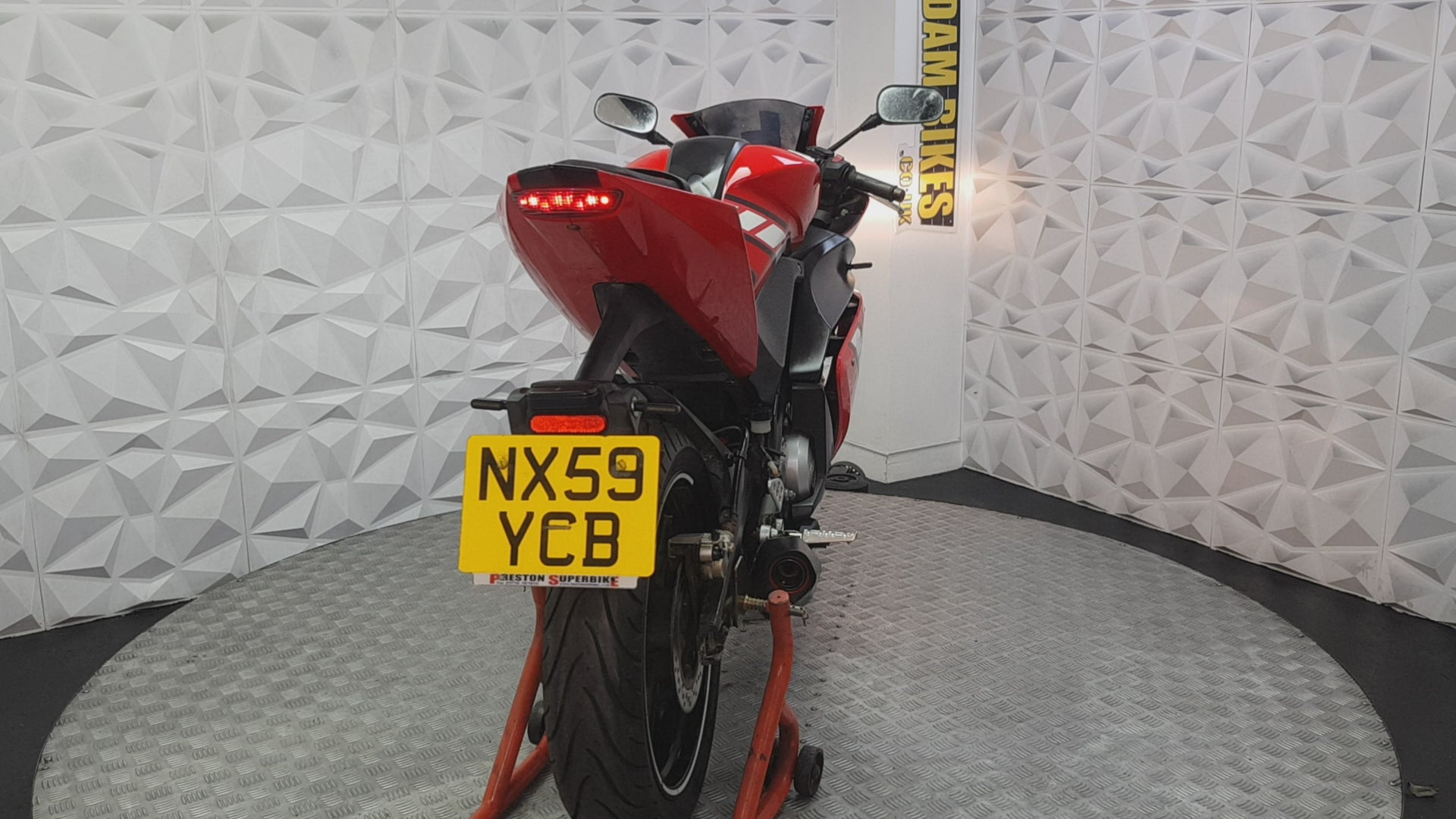 2009 YAMAHA YZF R 125